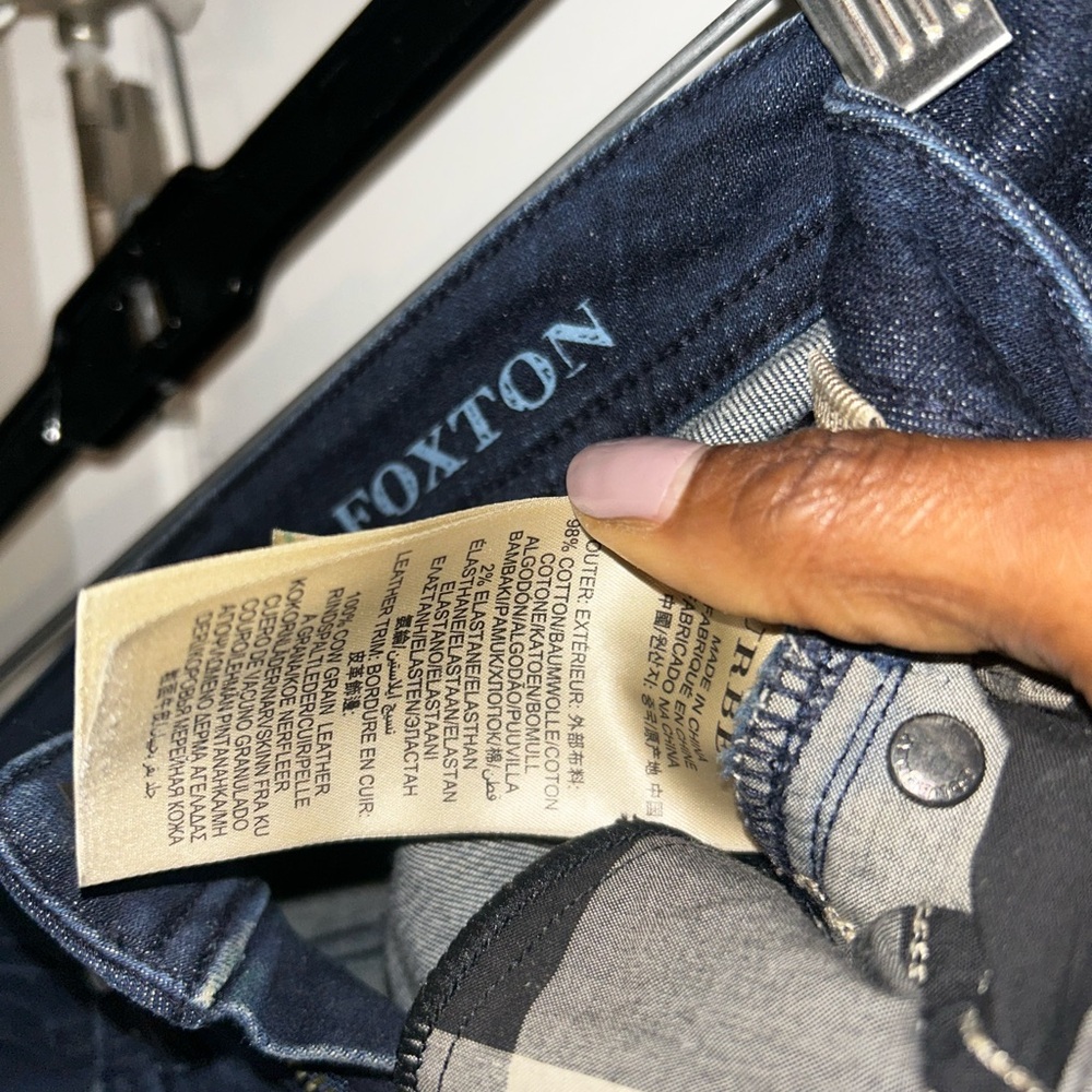 Burberry Brit London Foxton Stretch Skinny Jeans - size 27 - Picture 6 of 6